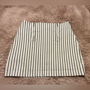 Forever 21 striped skirt size Large